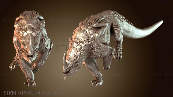 Статуэтки герои, монстры и демоны Dragonborn Mount Wild Form A