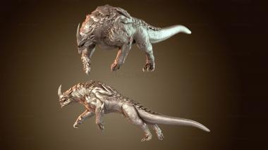 3D model Dragonborn Mount Wild Form B (STL)