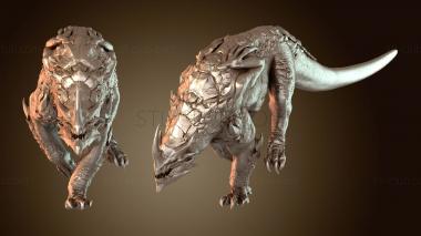 3D model Dragonborn Mount Wild Form P (STL)
