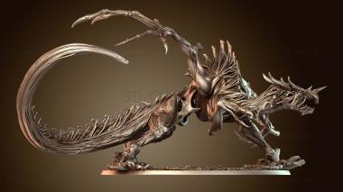 3D мадэль Атака Дрейка Чешуйчатая (STL)