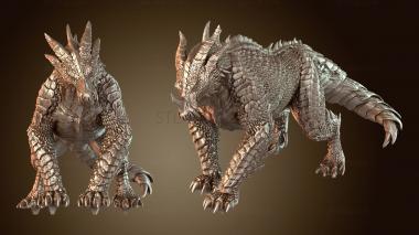 3D model Drake Naked Vicious (STL)