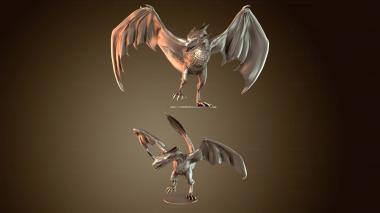 3D model Drogon (STL)