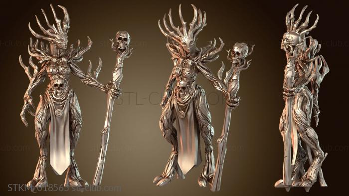 Статуэтки герои, монстры и демоны Dryad Matriarch Hero with Stick