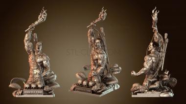 3D model Dutch Bust with Bow (STL)