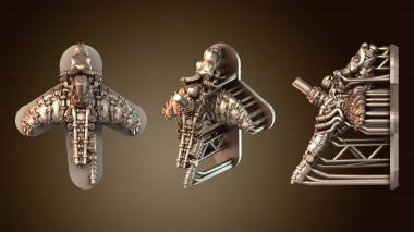 3D model Dwarves with Integrated Tail and Wings (STL)