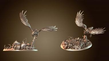 3D model Eagle Red Landing (STL)