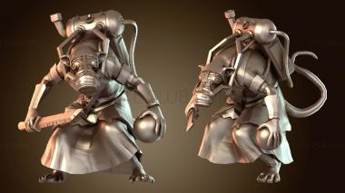 3D модель Крысы Эмана Глобадье С (STL)