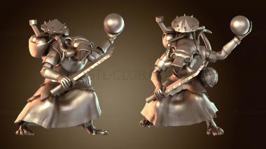 3D модель Крысы Эманна Глобадье (STL)