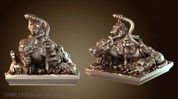 Eastern Skaven Squeek Herd Square