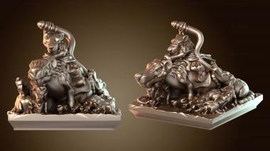 3D мадэль Восточная площадь стада скавенов-пискунов (STL)