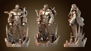 3D модель Эдди Райкаге Воин (STL)