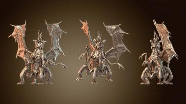 3D модель Старец с крыльями (STL)