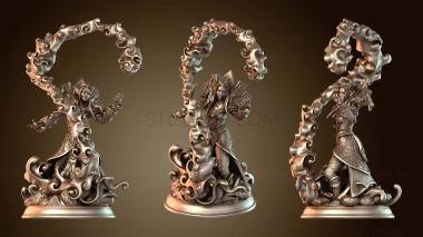 3D model Elf Sorceress Irivyl (STL)