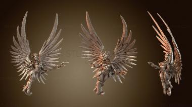 3D model Ellenwyn with Staff (STL)