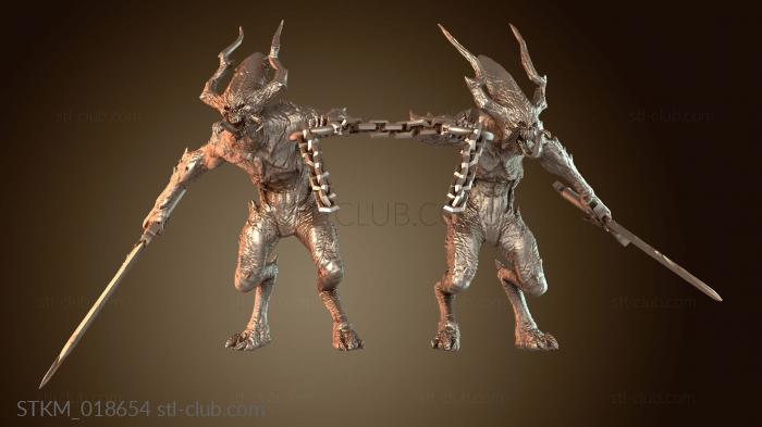 Статуэтки герои, монстры и демоны Eman Cranium Gun Lancers