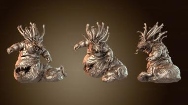 3D модель Эман Элдрич обнимает слизней, дрожащих (STL)