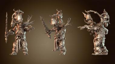 3D model Eman Harold Marked by Disease Host Festering (STL)