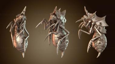 3D model Eman Harold Marked by Disease Host Flying (STL)