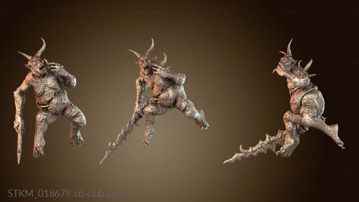 Статуэтки герои, монстры и демоны Eman Plague Amphibians Prime