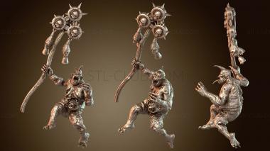 3D model Eman Plague Amphibians Bearer (STL)