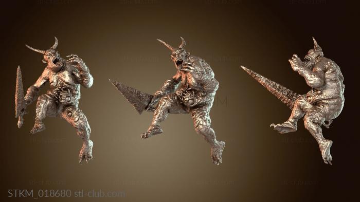 Статуэтки герои, монстры и демоны Eman Plague Amphibians Plaguebound