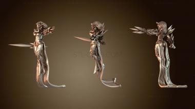 3D мадэль Имперская императрица Обнаженная Форма А (STL)