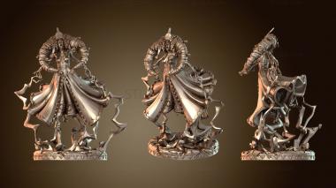 3D model Eternal Voltera Electro Mage Bust (STL)