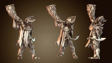 3D model Everdark Elves Black Ark Corsairs Alpha (STL)