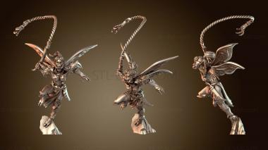 3D model Everdark Elves Flying Assassins Merciless (STL)