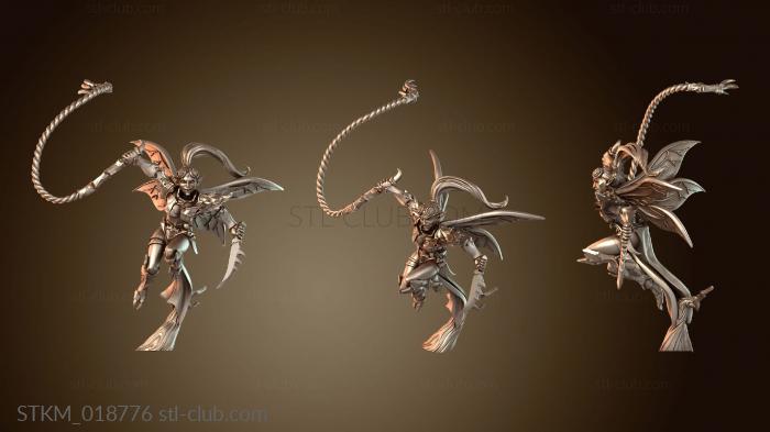 Статуэтки герои, монстры и демоны Everdark Elves Flying Assassins Lurkers