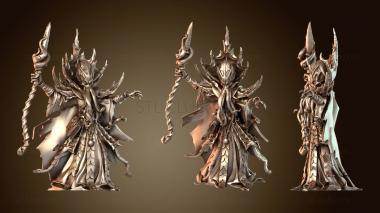 3D мадэль Вечнотемные эльфы, пожиратели разума, крипток (STL)