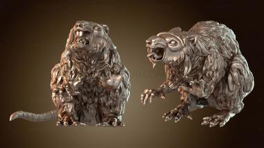 3D мадэль Злой гигантский крысолов (STL)