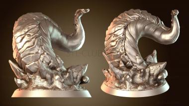 3D model Evil Wyrm Tail Striker (STL)