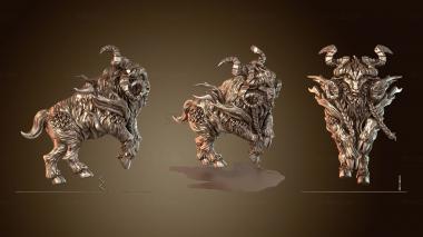 3D model Faenarion the Luxuriant Saddle Armor A (STL)