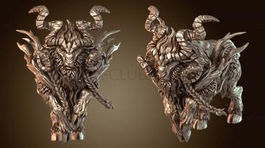 3D model Faenarion the Luxuriant Saddle Beast (STL)