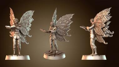 3D model Fairy Attendant Sprite (STL)