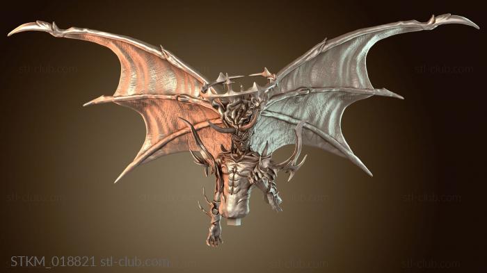 Статуэтки герои, монстры и демоны Fallen Angel Gargantuan Winged