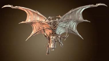 3D model Fallen Angel Gargantuan Winged (STL)