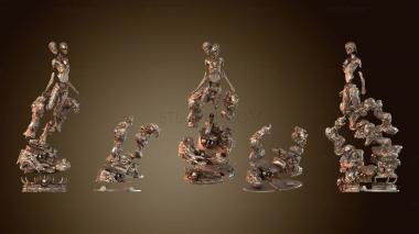 3D model Famine Statue Form (STL)