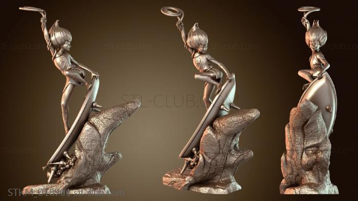 Статуэтки герои, монстры и демоны Felina Rock Singer