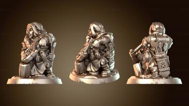 3D model Female Archer Sniper (STL)