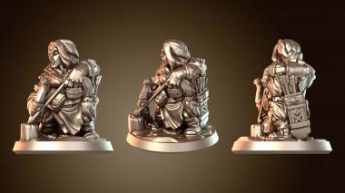 3D model Female Archer Huntress (STL)