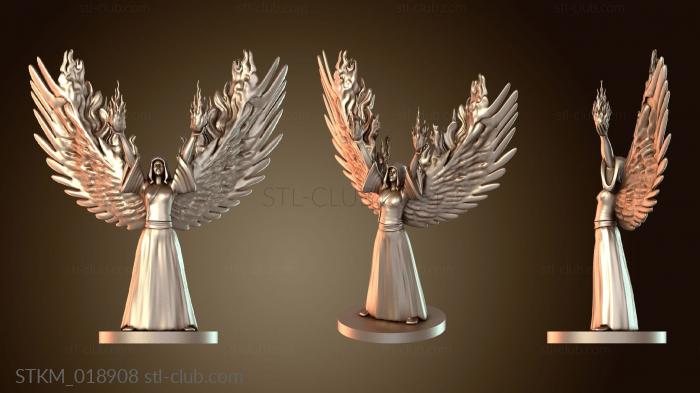 Статуэтки герои, монстры и демоны Female Human Fire Sorcerer Flame