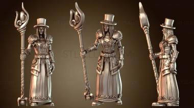 3D model Female Mage Mystic (STL)