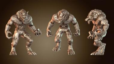 3D model Feral Werewolf Berserker (STL)