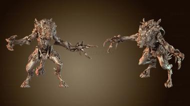 3D model Ferocious Spirit Claw Kraken (STL)