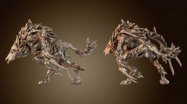 3D мадэль Свирепый Духовный Коготь Ярость (STL)