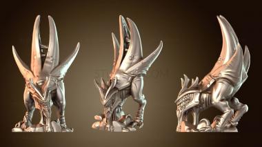 3D model Fiendish Fowl Winged (STL)