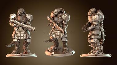 3D model Fierce Orcs and Naarga Horde (STL)