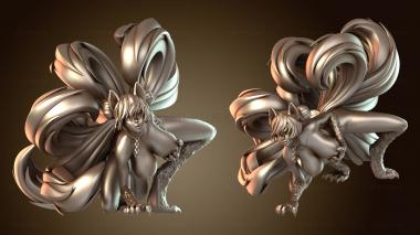 3D model Figure Tail Plated (STL)